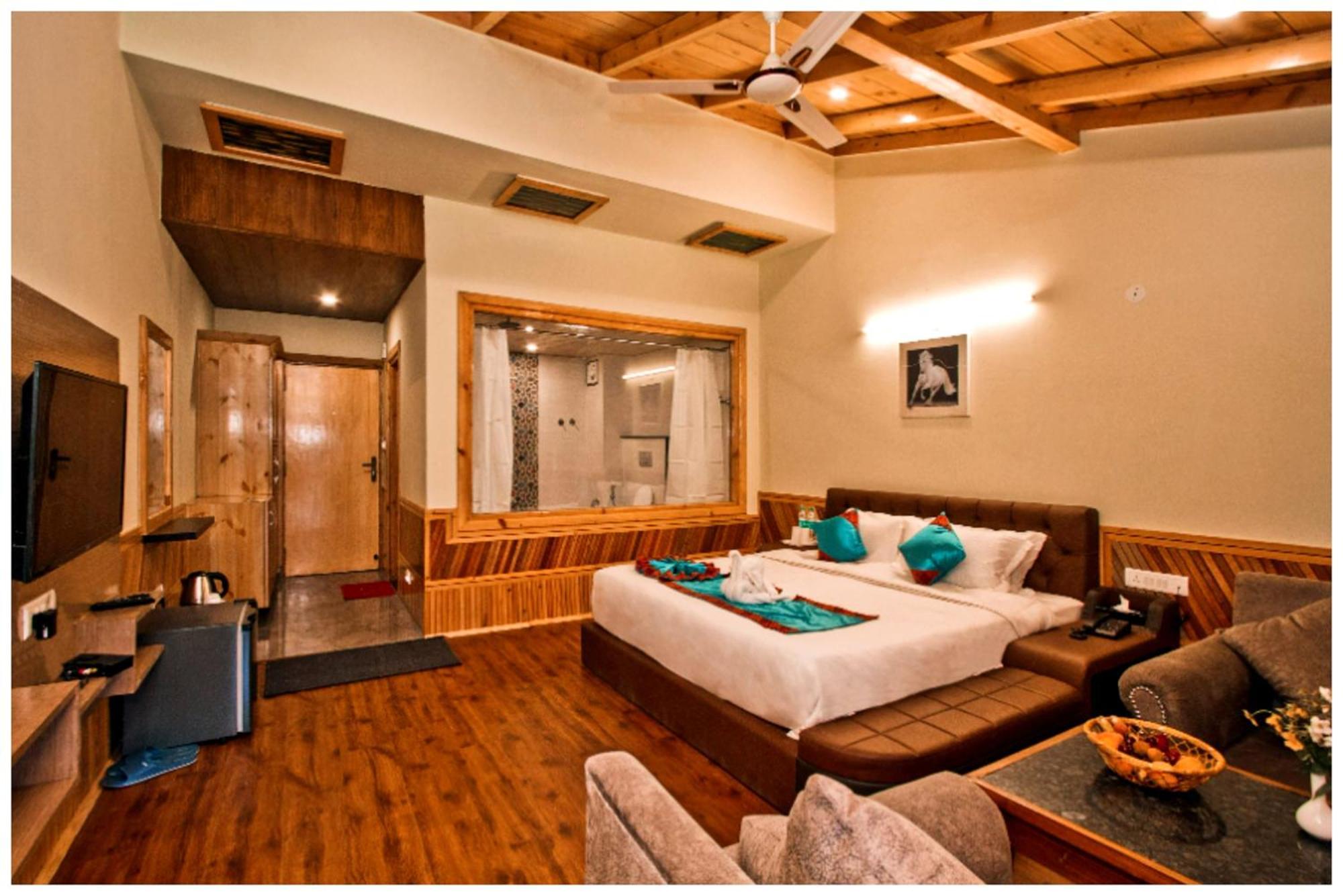 Manali Hotel T H E - B D - R E S O R T - Free Parking - Jungle Safari And Restaurant Facilities -Luxury & Spacious Room - Best Premium Hotel In Manali Exterior photo